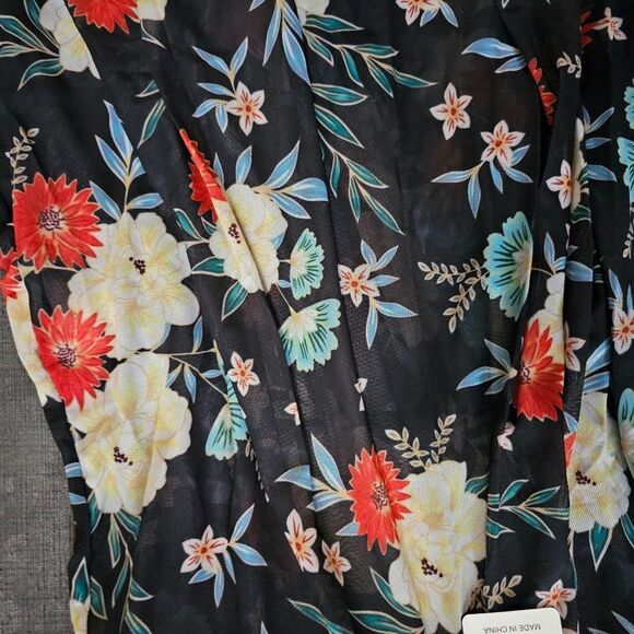 Finwanlo Womens Two Piece Swim Dress Mesh Tankini Top & Bottom Shorts Size XXL - Picture 12 of 14